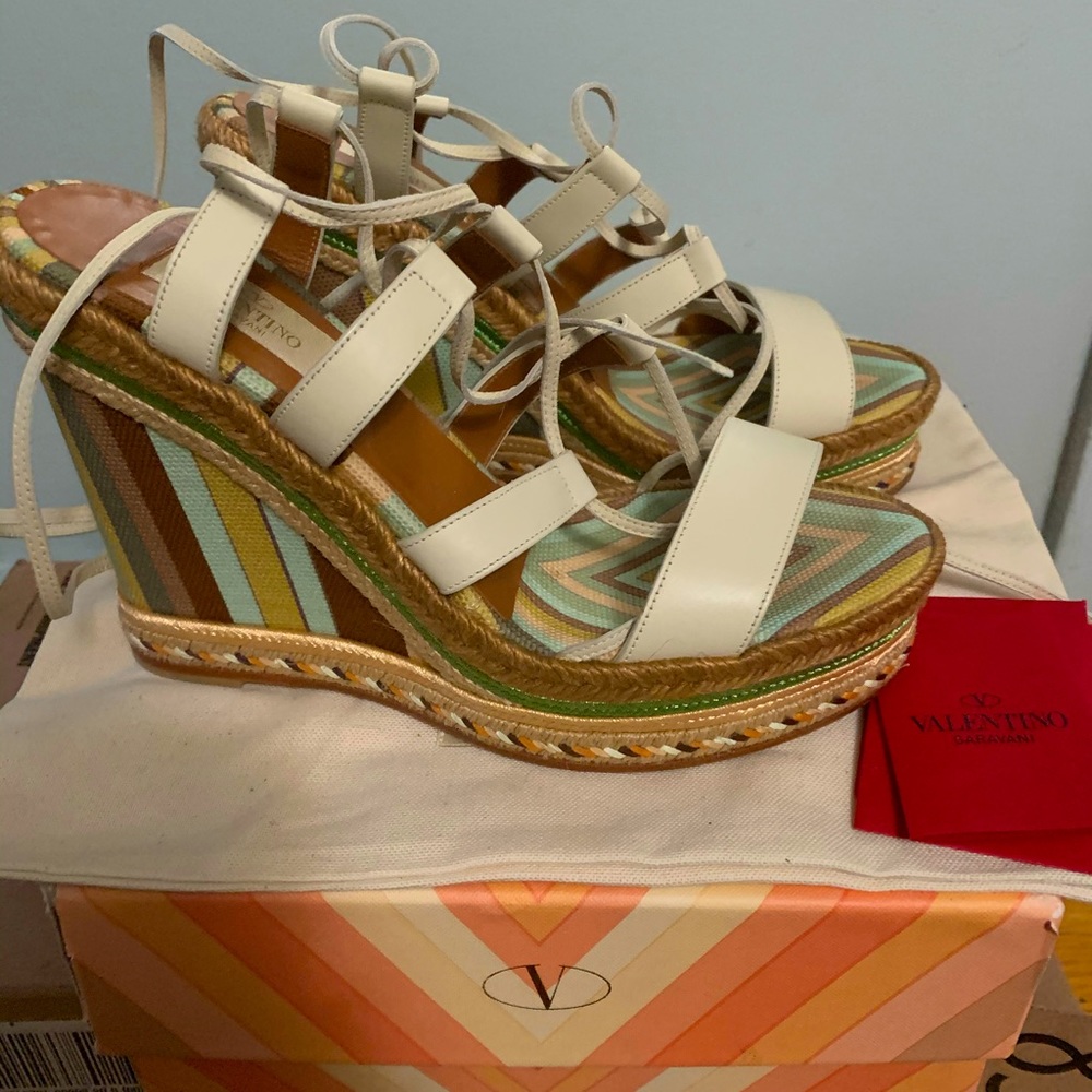 Valentino Wedges -size38.5